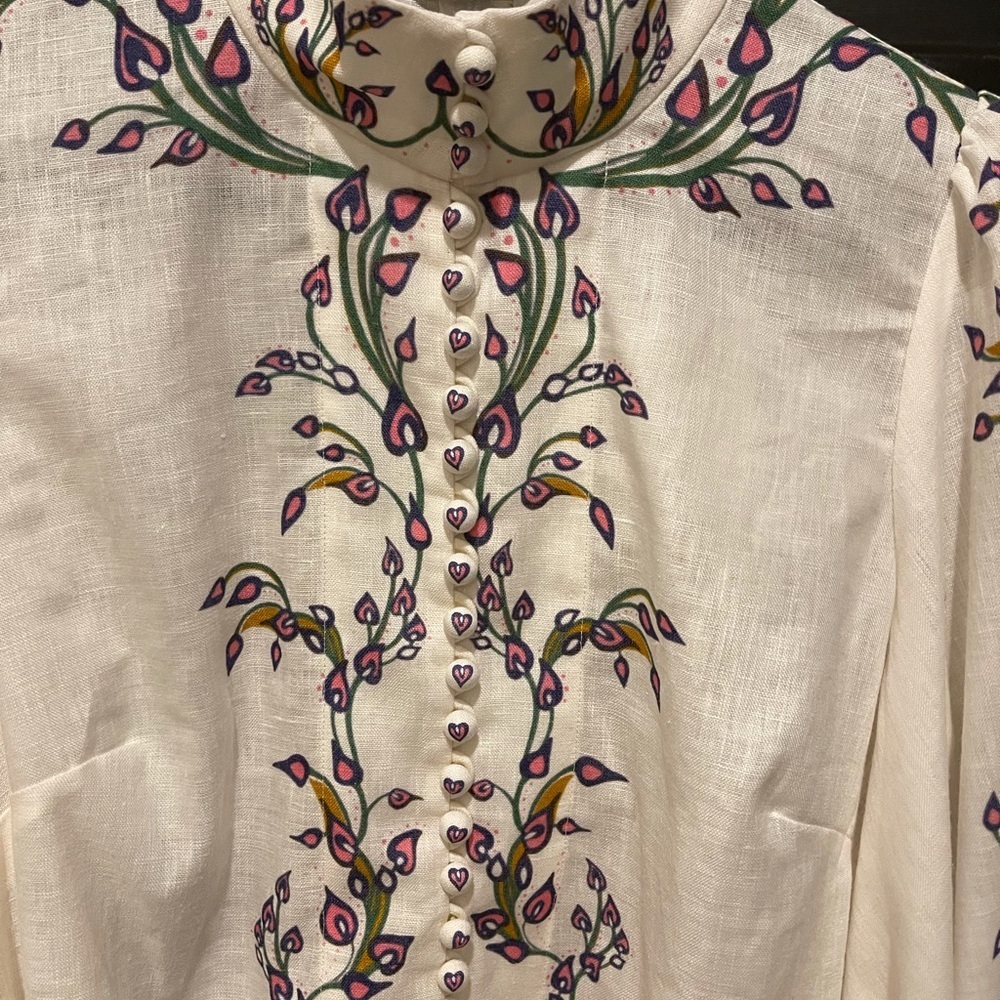 Zimmerman Floral Belted Tempo Mini With Tags - Picture 5 of 5
